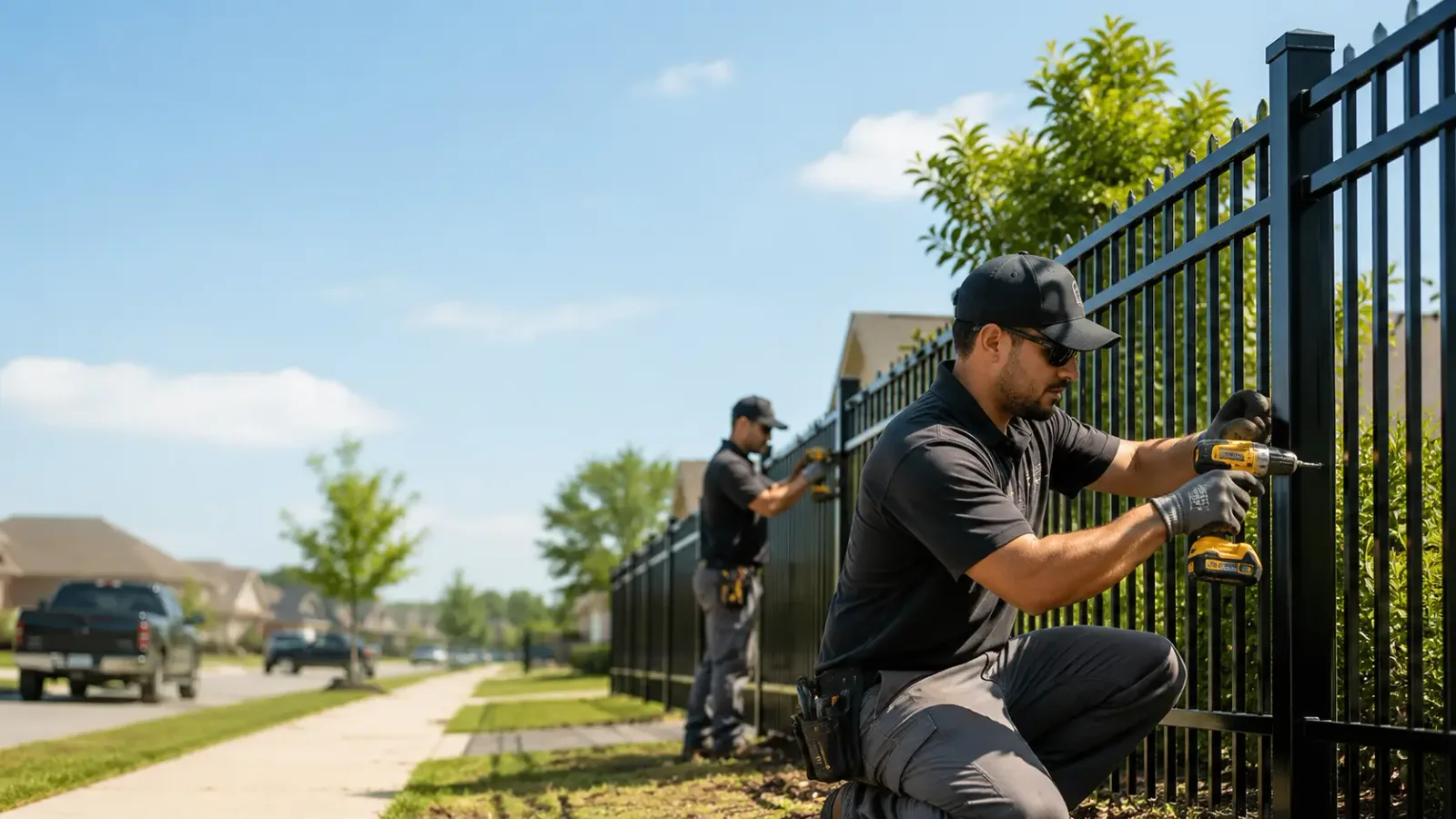 Metal Fence Installation in Monticello, IN